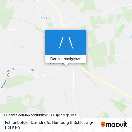 Fehrenböteler Dorfstraße Karte