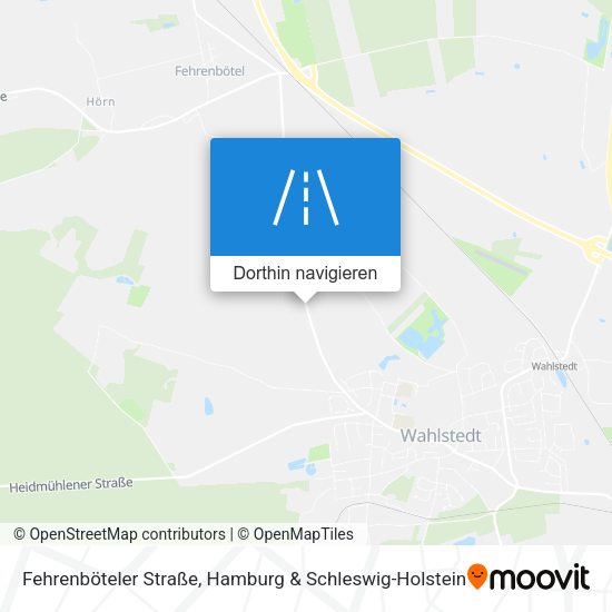 Fehrenböteler Straße Karte