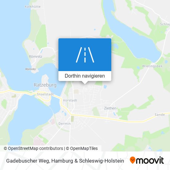 Gadebuscher Weg Karte