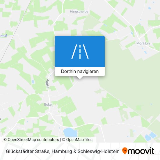 Glückstädter Straße Karte