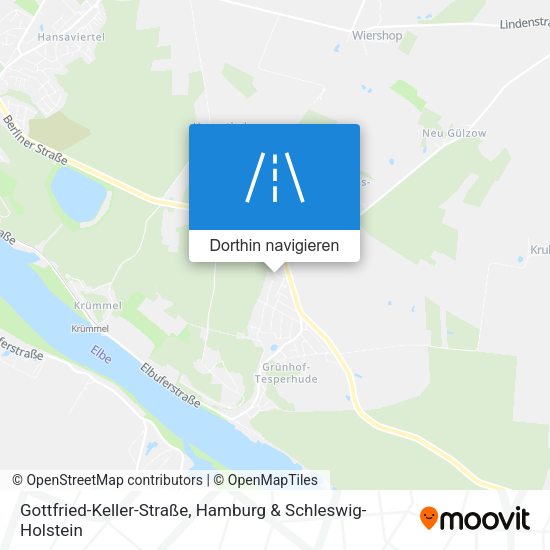 Gottfried-Keller-Straße Karte