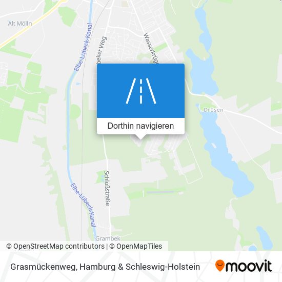 Grasmückenweg Karte