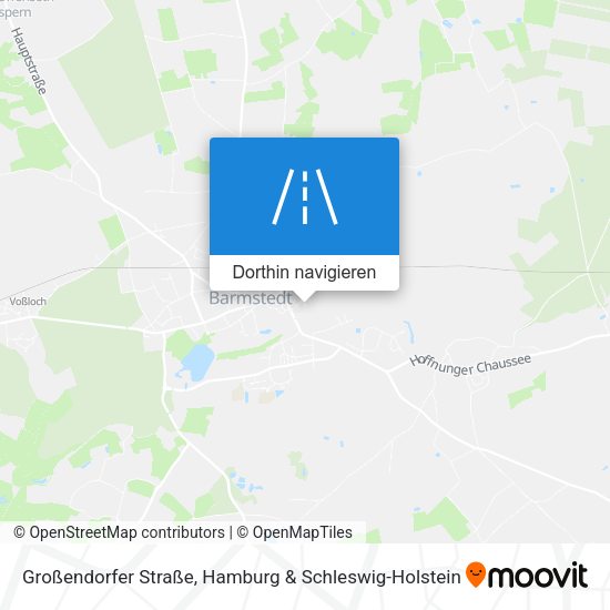 Großendorfer Straße Karte