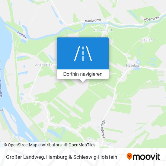 Großer Landweg Karte