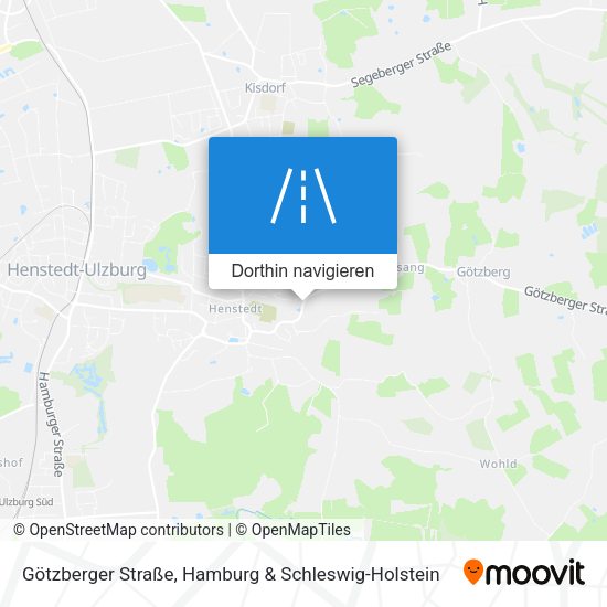 Götzberger Straße Karte