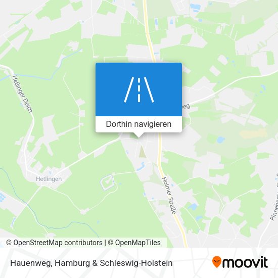 Hauenweg Karte