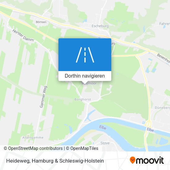 Heideweg Karte