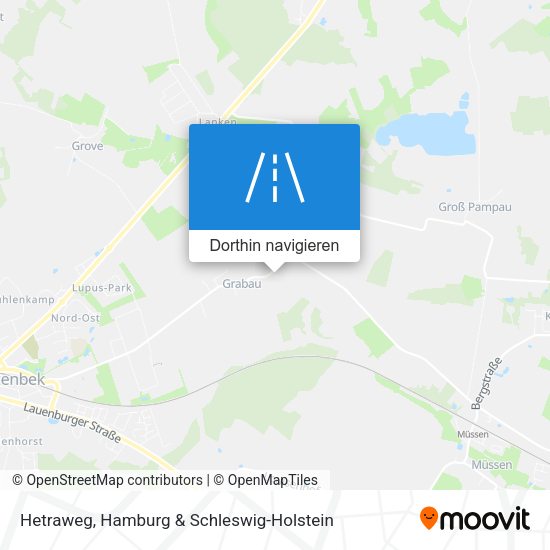 Hetraweg Karte