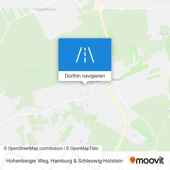 Hohenberger Weg Karte