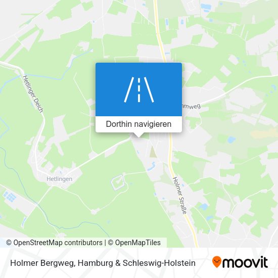 Holmer Bergweg Karte