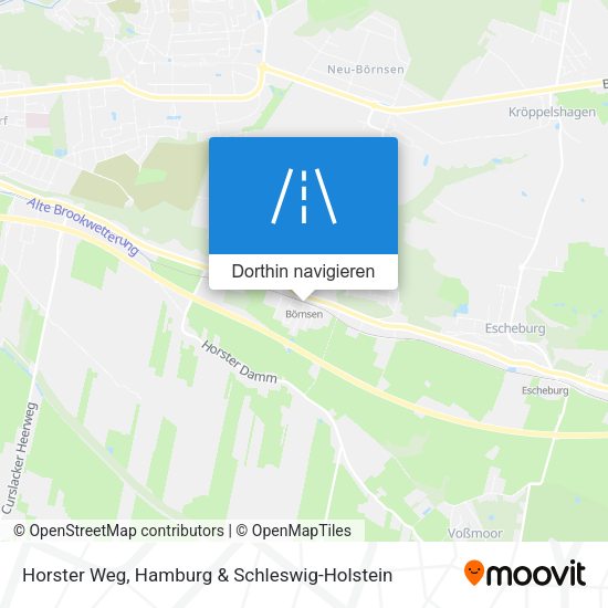 Horster Weg Karte