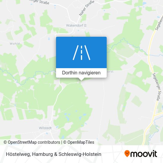 Höstelweg Karte