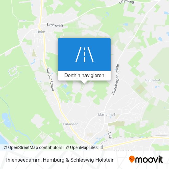 Ihlenseedamm Karte