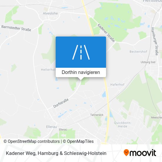 Kadener Weg Karte