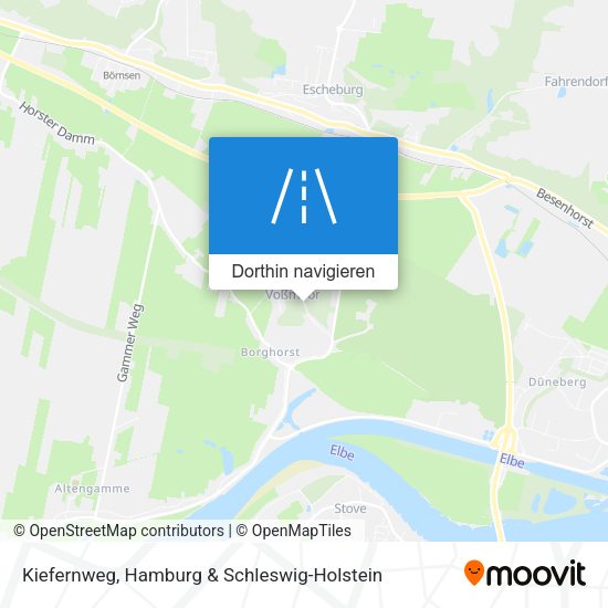 Kiefernweg Karte