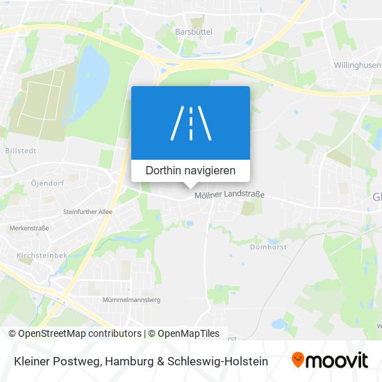 Kleiner Postweg Karte