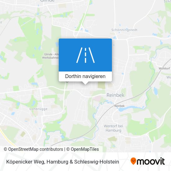 Köpenicker Weg Karte