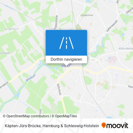 Käpten-Jürs-Brücke Karte