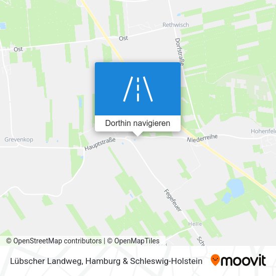 Lübscher Landweg Karte