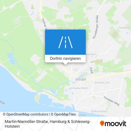 Martin-Niemöller-Straße Karte