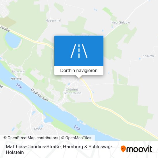 Matthias-Claudius-Straße Karte