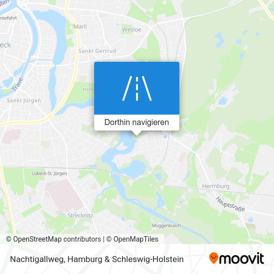 Nachtigallweg Karte