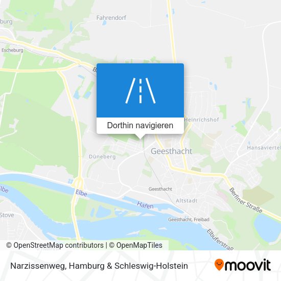 Narzissenweg Karte