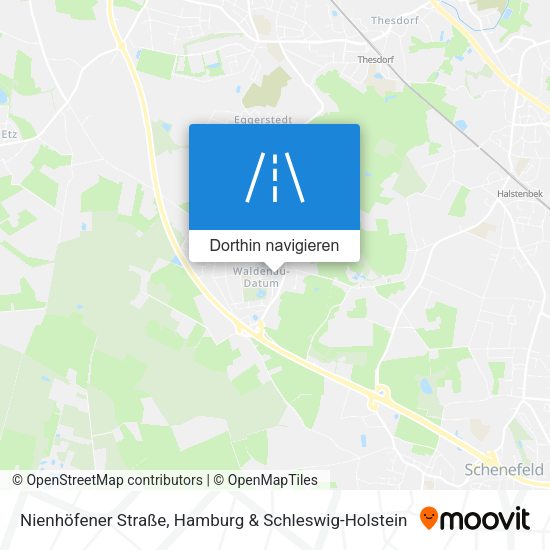 Nienhöfener Straße Karte
