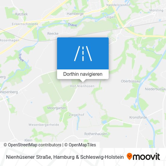 Nienhüsener Straße Karte