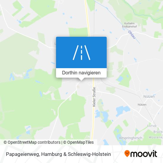 Papageienweg Karte