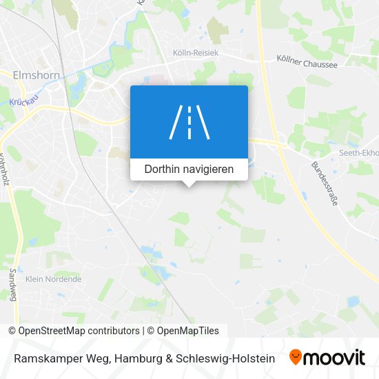 Ramskamper Weg Karte