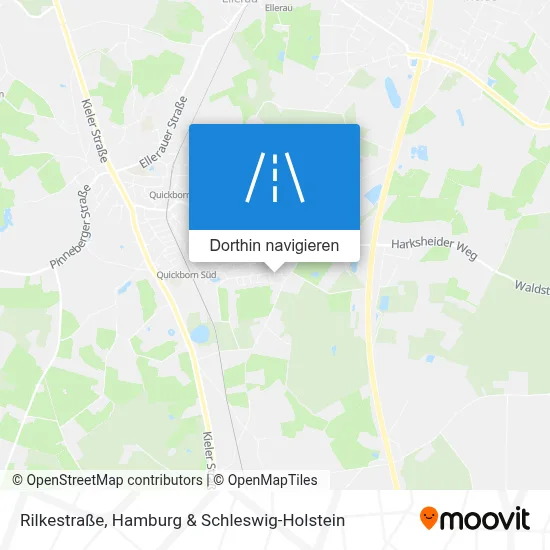 Rilkestraße Karte