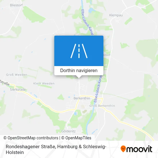 Rondeshagener Straße Karte