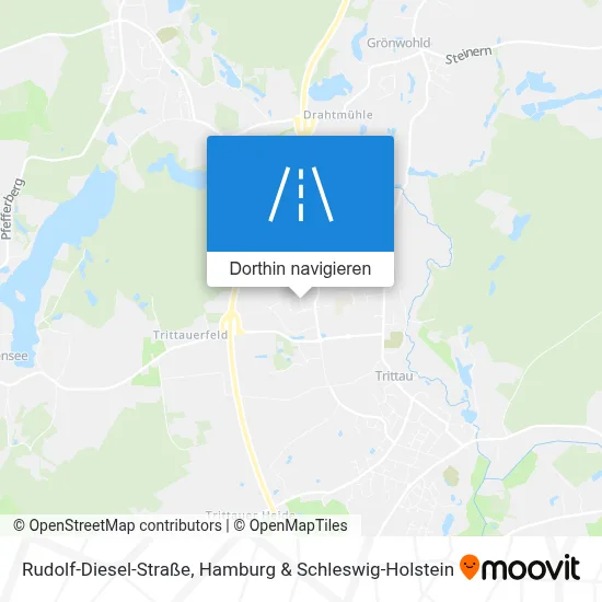 Rudolf-Diesel-Straße Karte