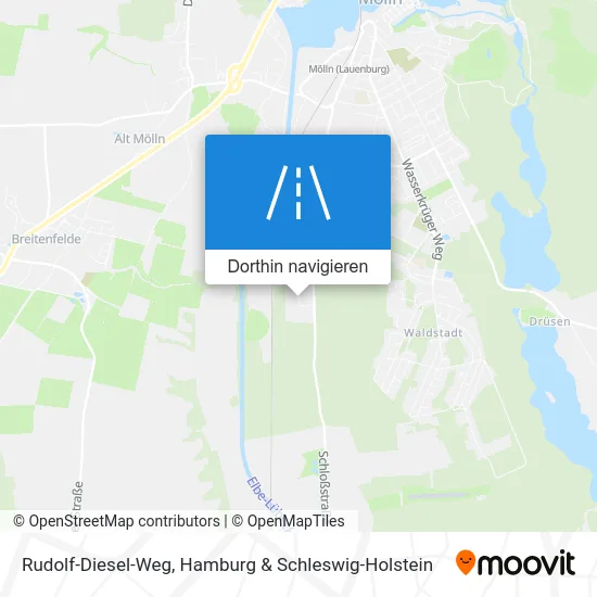 Rudolf-Diesel-Weg Karte