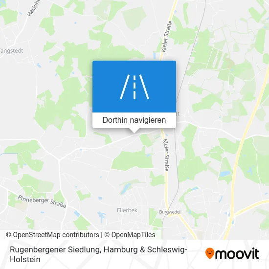 Rugenbergener Siedlung Karte