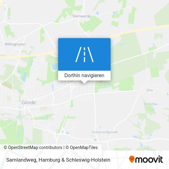 Samlandweg Karte