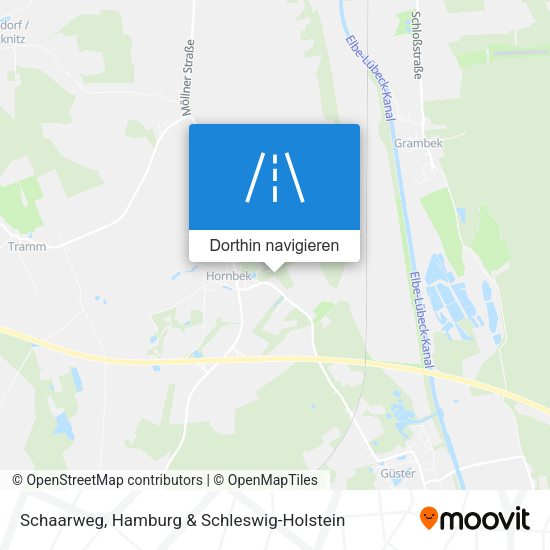 Schaarweg Karte