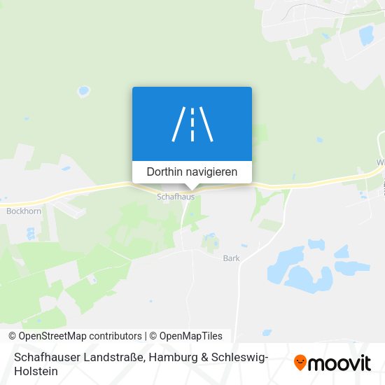 Schafhauser Landstraße Karte