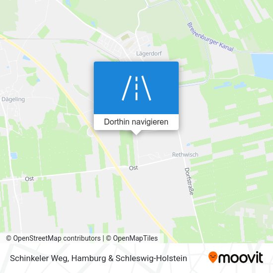 Schinkeler Weg Karte