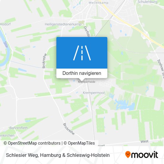 Schlesier Weg Karte