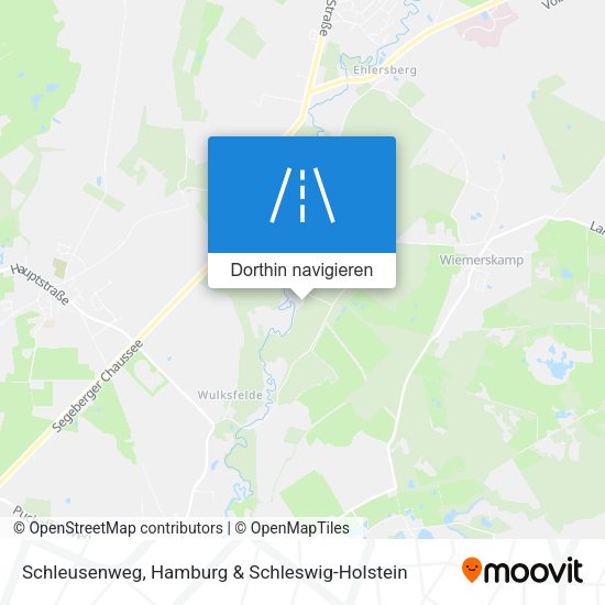 Schleusenweg Karte