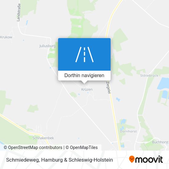 Schmiedeweg Karte