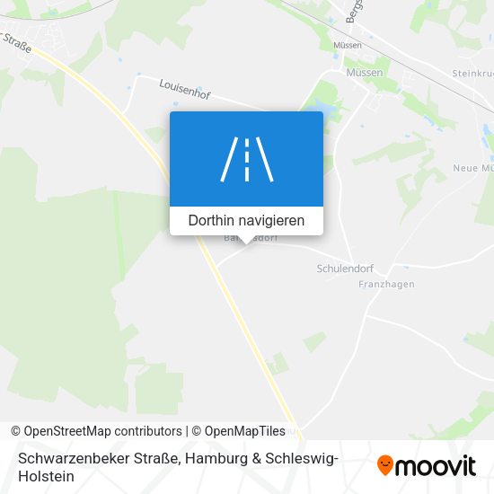Schwarzenbeker Straße Karte