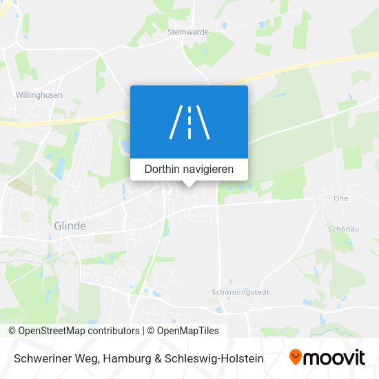 Schweriner Weg Karte