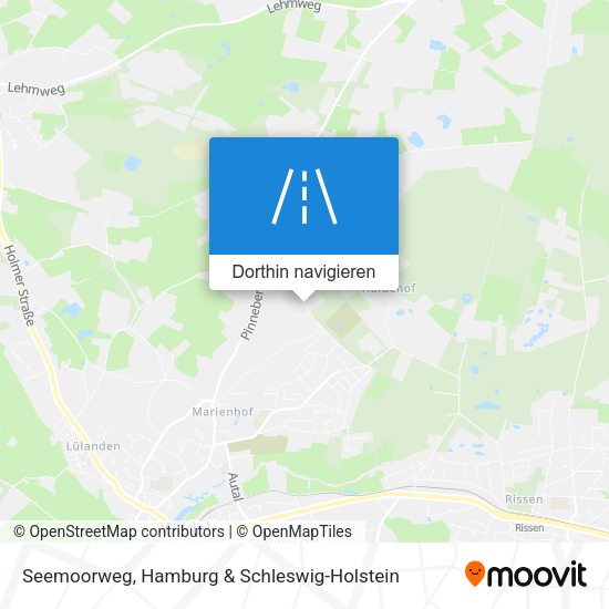 Seemoorweg Karte