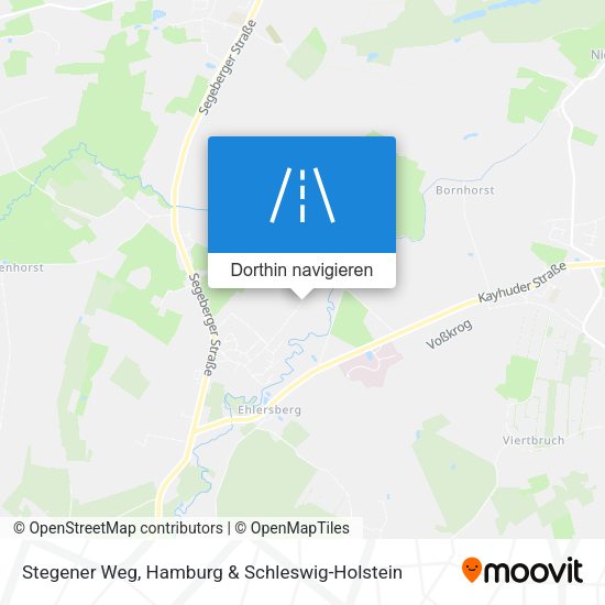 Stegener Weg Karte