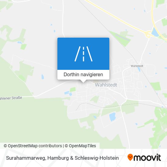 Surahammarweg Karte