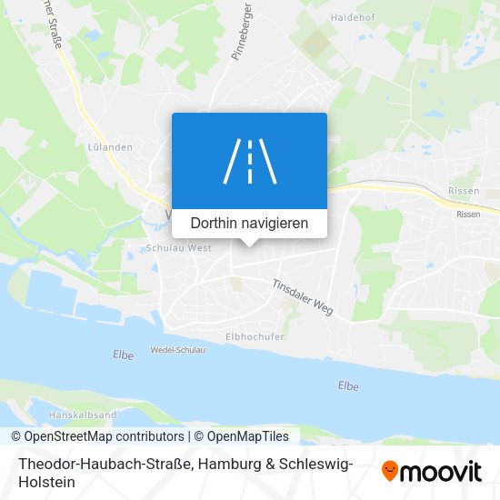 Theodor-Haubach-Straße Karte