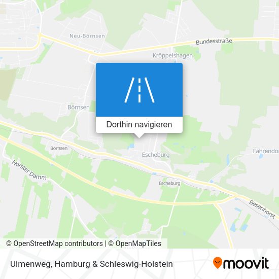 Ulmenweg Karte